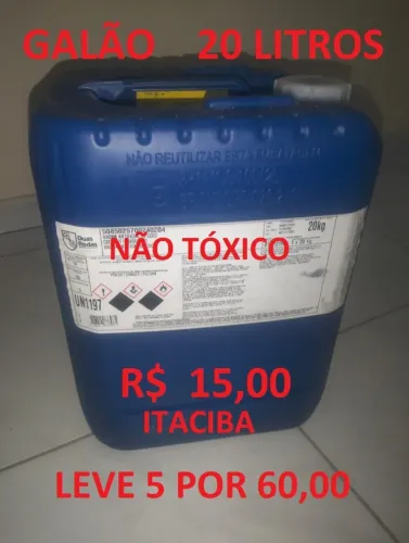 Galão para combustível 20 litros - Não toxico