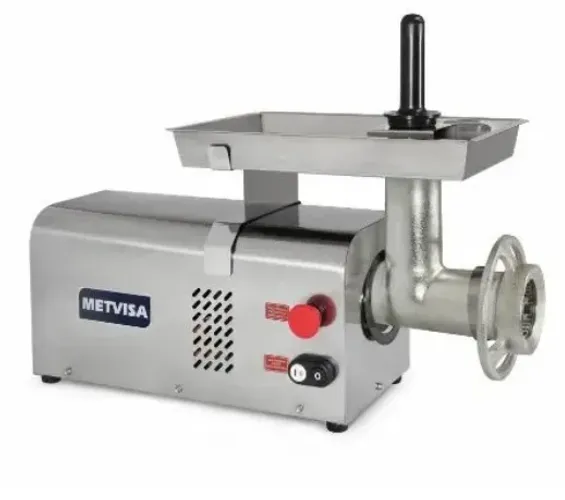 Moedor de Carne Pesado Inox 1Cv Boca 22 Metvisa