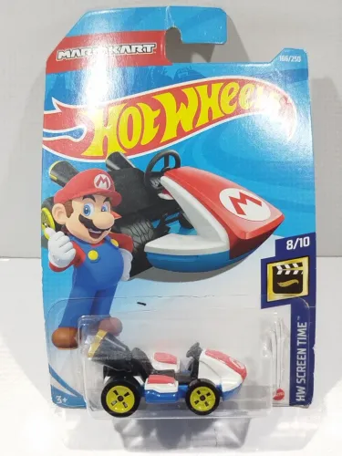 Carrinho Hotwheels do super Mario 8/10.