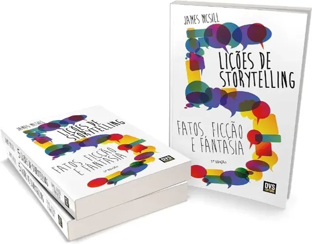 Livro 5 Lições de Storytelling Fatos Ficção e Fantasia
