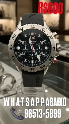 Relógio Nautica Referência N14536G MULTIFUNCIONAL - DISPONÍVEL
