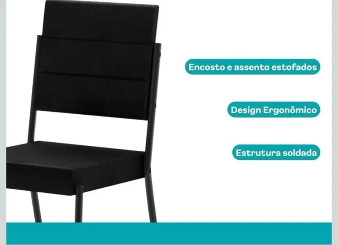 Cadeiras de jantar novas