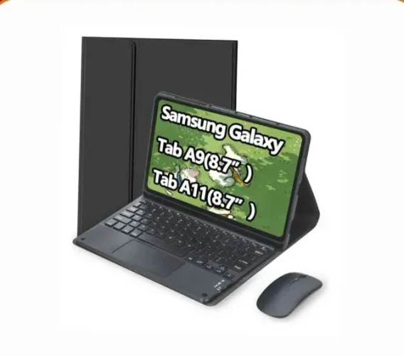 Capa com teclado+mouse! Tab A9 e A11