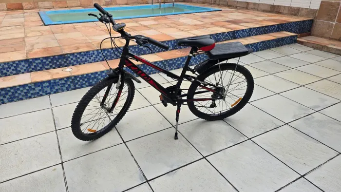 Bike Caloi Max - Aro 24 - 21 Velocidades - Revisada