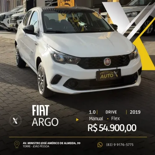 Fiat Argo Drive 1.0 6V Flex 2019