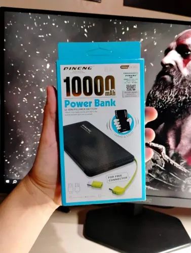 Carregador Portátil Power Bank 10.000mAh