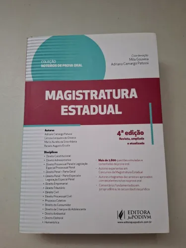 ROTEIROS DE PROVA ORAL - MAGISTRATURA ESTADUAL (2022)