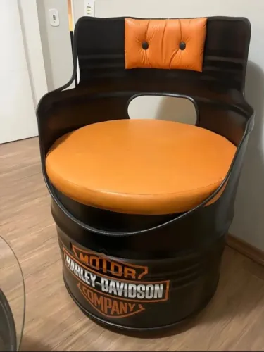 Conjunto de Bancos Tambor Harley-Davidson