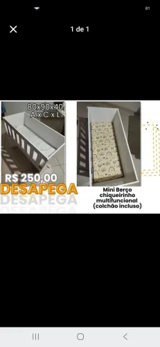 Mini berço 