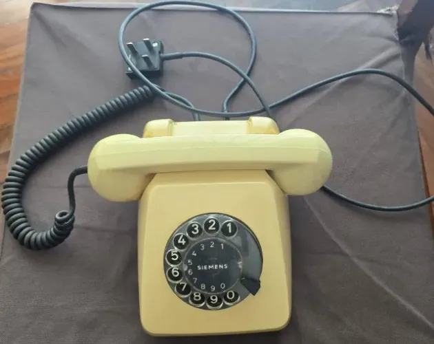 Telefone Siemens de Disco VINTAGE