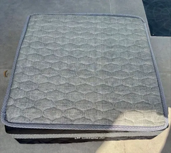CAMA BOX DE CASAL - LOJÃO DOS COLCHÕES - PRONTA ENTREGA