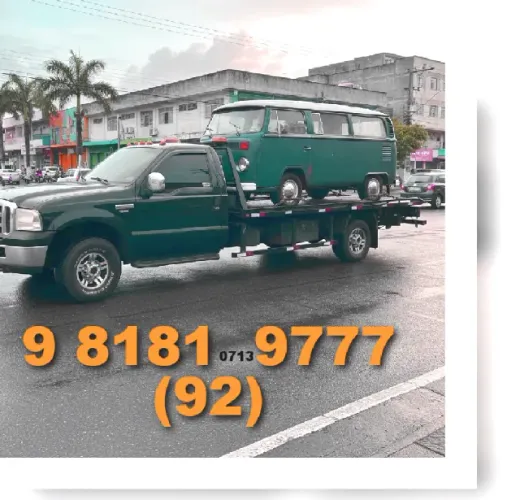 GUINCHO no Santo Agostinho, Ponta Negra, Aparecida, Glória e Planalto. Vip Auto Socorro.