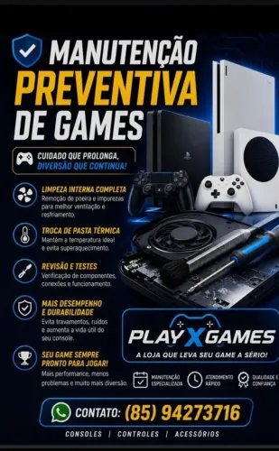 Manutenção preventiva e troca de pasta térmica.