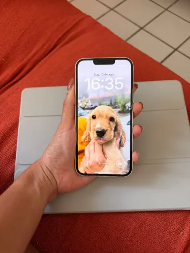 Vendo iPhone 13 - Rosa bebê, 128 GB
