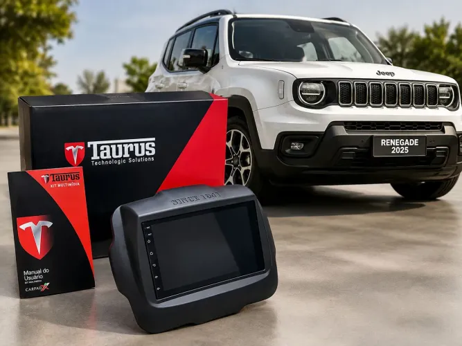 Multimídia Taurus NEW CARPAD-X (Android) JEEP RENEGADE