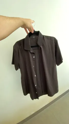 Camisa Preta Social