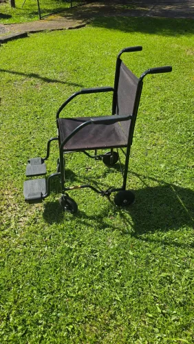 Cadeira de rodas manual dobrável economica