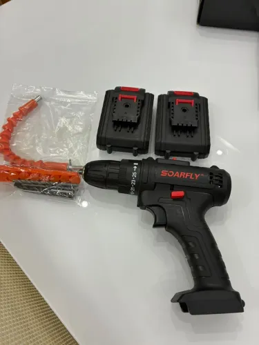 Parafusadeira Furadeira 48V Sem Fio 2 Baterias Bivolt