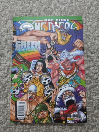 Mangá One Piece Green - Peças Secretas - Databook Panini