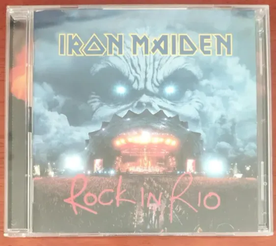 CD Iron Maiden - Rock In Rio (DUPLO)