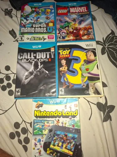 5 jogos Nintendo wii u