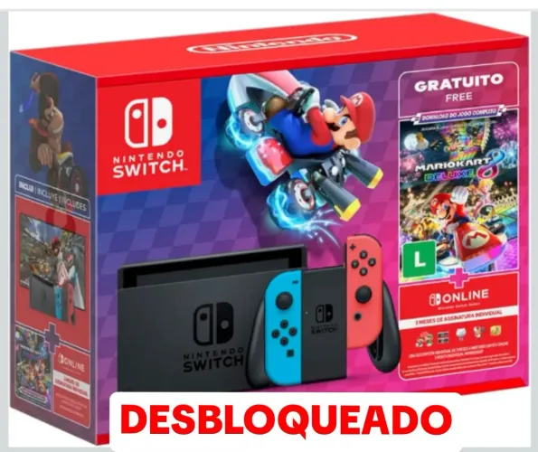 Nintendo Switch Desbloqueado 256 GB