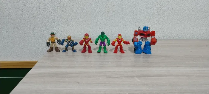 Lote 6 bonecos Imaginext