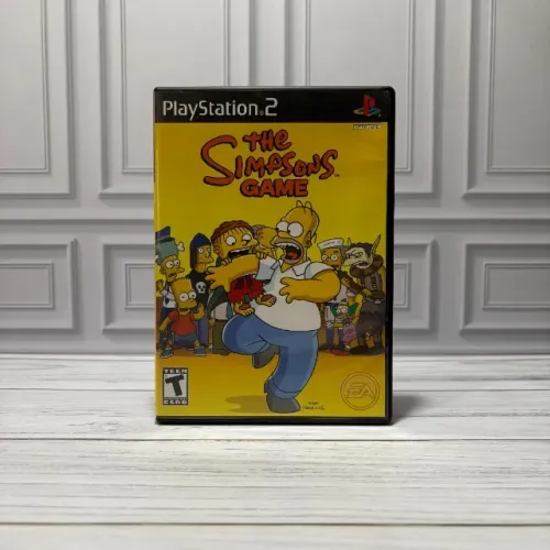 The Simpsons Game Mídia Física Original PS2