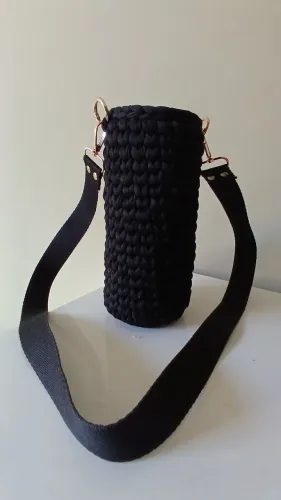 PORTA-GARRAFA DE CROCHÊ