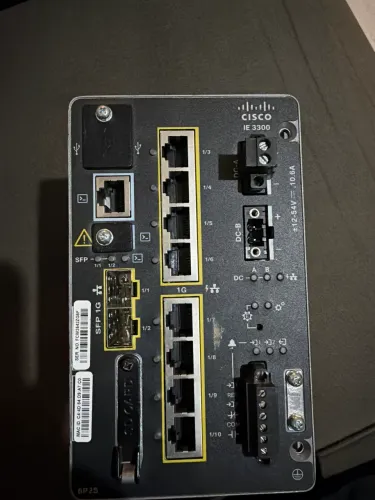 Cisco IE 3300 8p2s