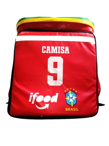 Mochila Termica Vermelha Edição Especial De Coleção