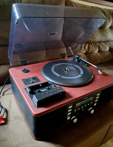 APARELHO DE SOM TEAC LP-R550USB - TOCA-DISCOS E CD, GRAVADOR, TOCA-FITAS, RÁDIOS AM/FM 