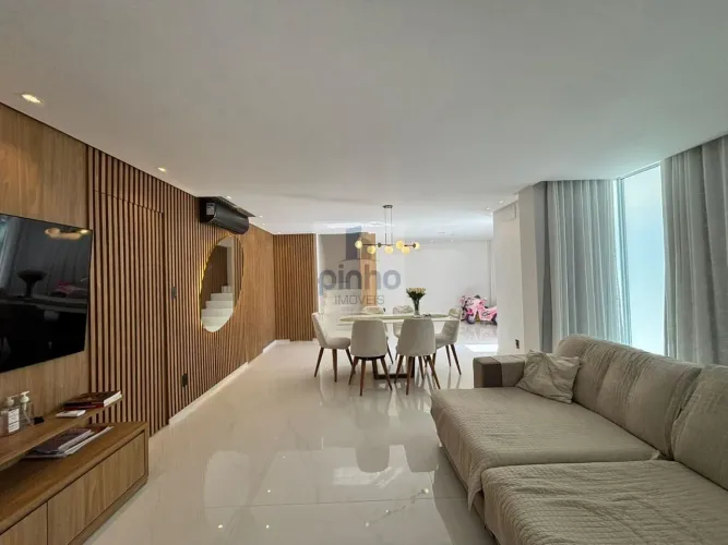 Casa Duplex para Locação em Lauro de Freitas, Buraquinho, 3 dormitórios, 3 suítes, 4 banhe