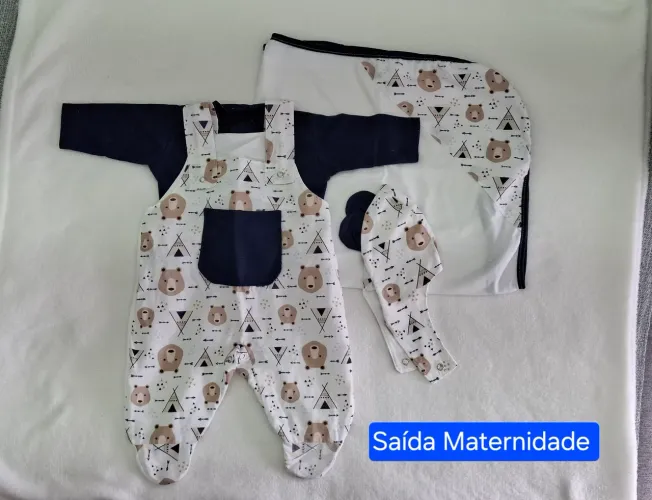 3 Conjuntos Saída Maternidade