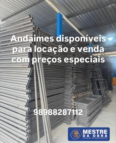 Andaimes para locação e venda
