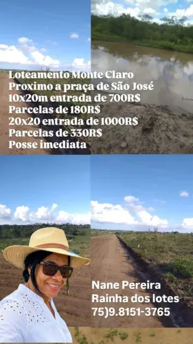 Lotes para sítio feira de Santana 
