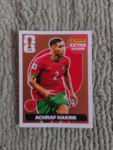 Figurinha Extra Legend Bronze Achraf Hakimi