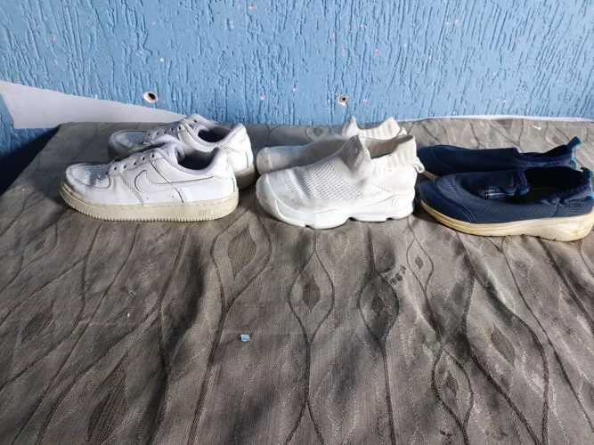 Sapatos masculino 3 pares número 29 ao 31