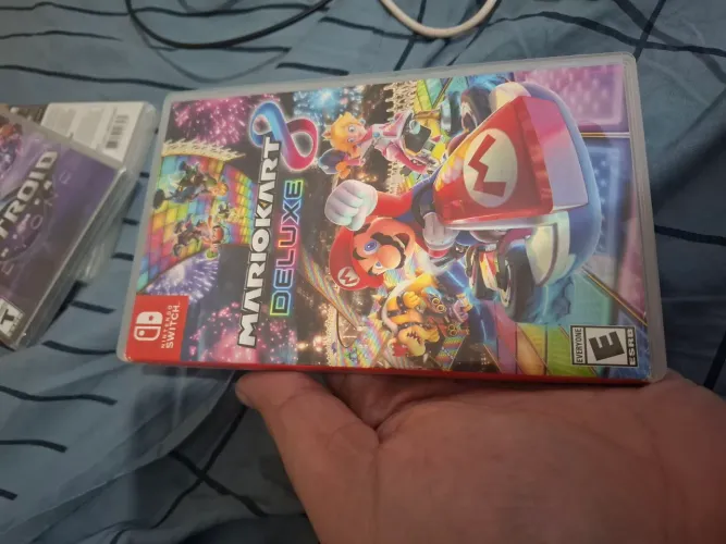 Mario kart 8 deluxe Nintendo switch mídia física