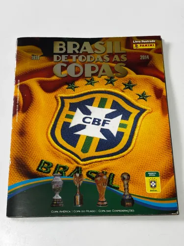 album brasil de todas as copas (panini 2013) completo
