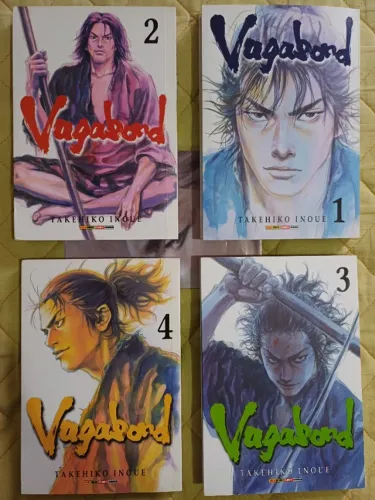 Mangás Vagabond, One Punch e Berserk