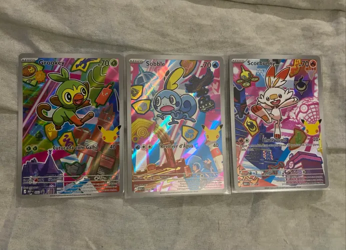 Cartas Pokémon Parceiros Iniciais 2