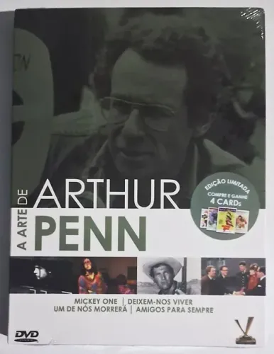 Coleção A Arte de Arthur Penn (Lacrado) Versátil Box Raro com 4 clássicos