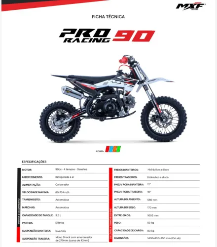 Mini Moto MXF Pro Racing 90 cc