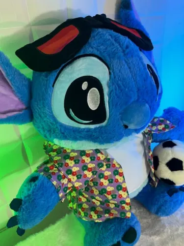 Pelúcia Stitch Gigante - 55cm x 50cm