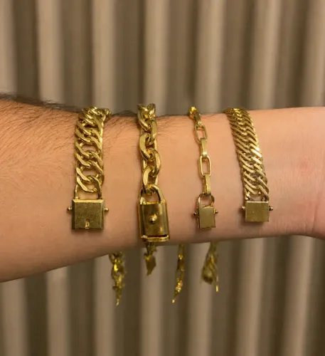 Pulseiras de moeda antiga