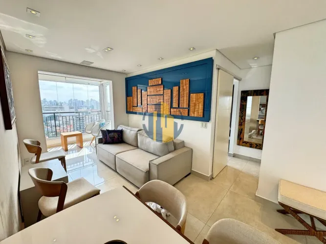 Apartamento MOBILIADO | 69m² | 2 Dorms | Andar Alto | Pronto para Morar | Metrô Santa Cruz