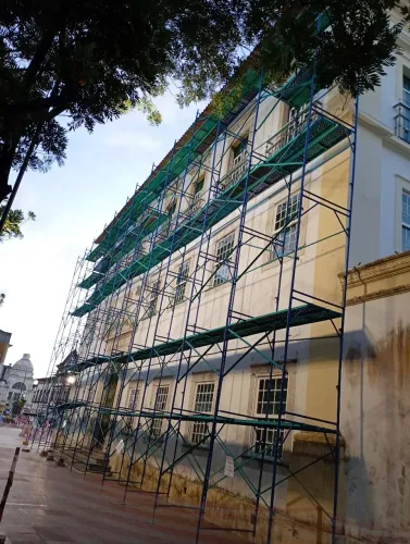 Montamos e desmontamos Andaime