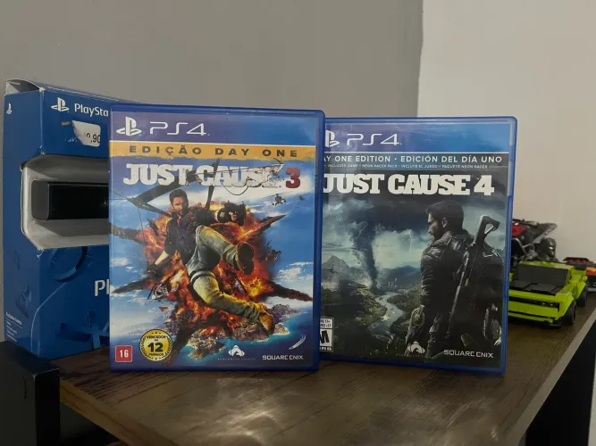 Kit Just Cause 3 e 4 Ps4