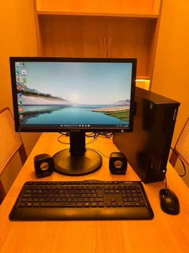 PC Positivo Core i5 + SSD + HD + 8GB RAM + Monitor 19,8?
